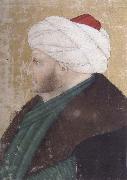 Costanzo da Ferrara Portrait of the Ottoman sultan Mehmed the Conqueror oil painting